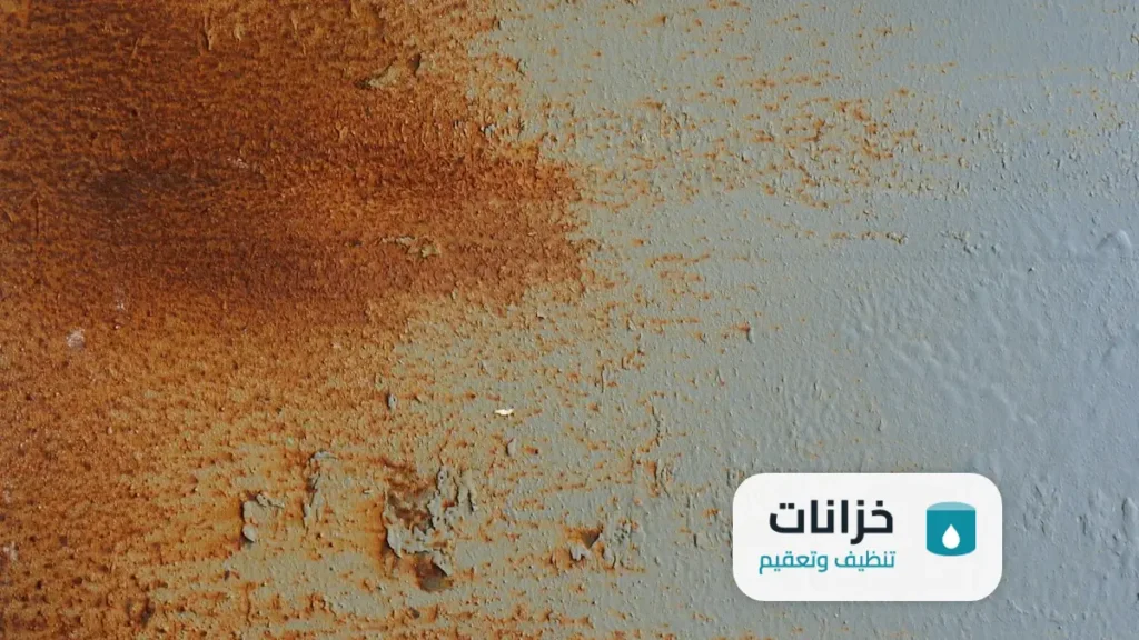 تنظيف خزان الماء من الصدأ