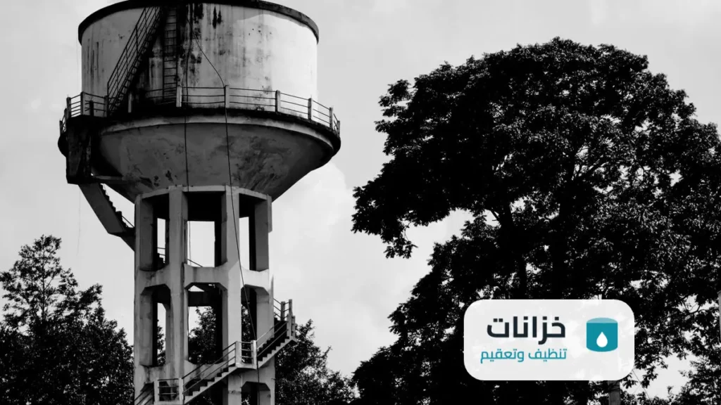تنظيف خزان الماء البلاستيك